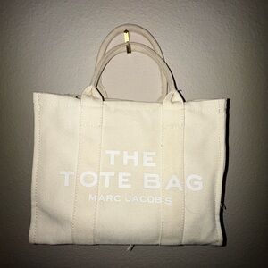 Marc Jacobs Beige Canvas Tote